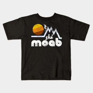 Retro Ski Moab Kids T-Shirt